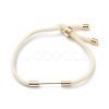 Braided Nylon Cord Bracelet Making MAK-A017-D02-08G-1