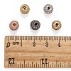 Brass Cubic Zirconia Beads ZIRC-F001-31-4