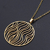 201 Stainless Steel Pendant Necklaces NJEW-S105-JN603-45-2-1