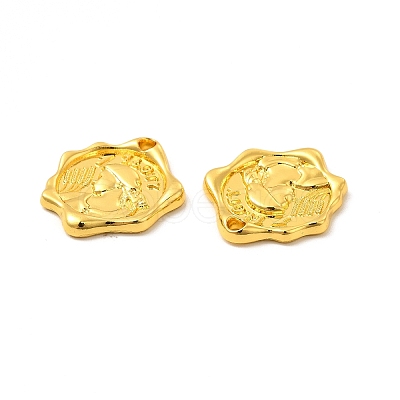 Rack Plating Alloy Pendants FIND-G044-33G-1