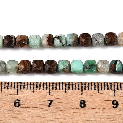 Natrual Green Opal Beads Strands G-N342-121-1