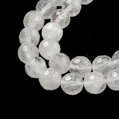 Natural Quartz Crystal Beads Strands G-E571-A11-01-1