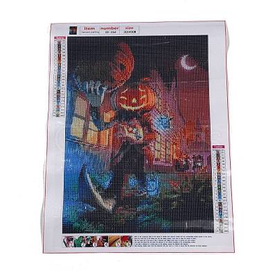 DIY 5D Diamond Painting Halloween Canvas Kits DIY-P060-06-1