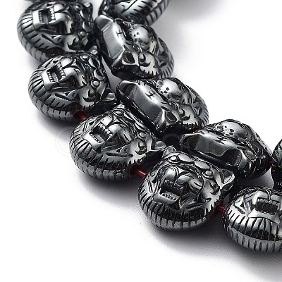 Synthetic Non-Magnetic Hematite Beads Strands G-H303-B08-1