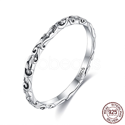 925 Sterling Silver Finger Rings RJEW-BB48501-8-1