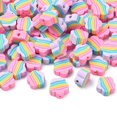 Handmade Polymer Clay Beads CLAY-CJC0013-02-1