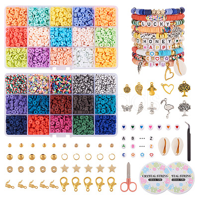 DIY Preppy Bracelet Making Kit DIY-TA0008-97-1