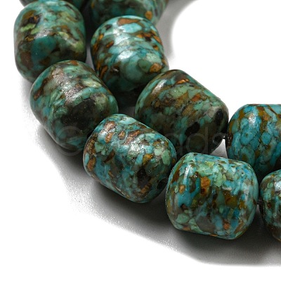 Dyed Synthetic Turquoise Beads Strands G-B070-D01-01-1