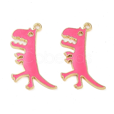 Rack Plating Alloy Enamel Pendants FIND-Q099-01G-02-1