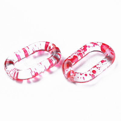 Transparent Acrylic Linking Rings OACR-N009-013B-09-1