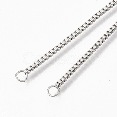 Tarnish Resistant Adjustable 304 Stainless Steel Slider Bracelets Making STAS-T050-031P-1