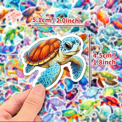 Turtle Paper Sticker Labels PW-WG89564-01-1