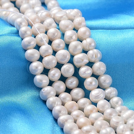 Natural Cultured Freshwater Pearl Beads Strands PEAR-XCP0001-02-1