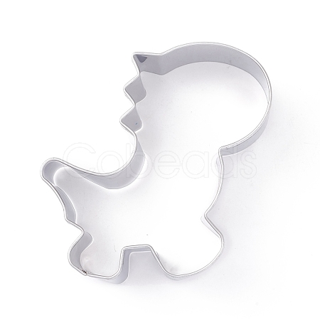 Non-Tarnish Stainless Steel DIY Dinosaur Cookies Cutters DIY-G048-06P-1