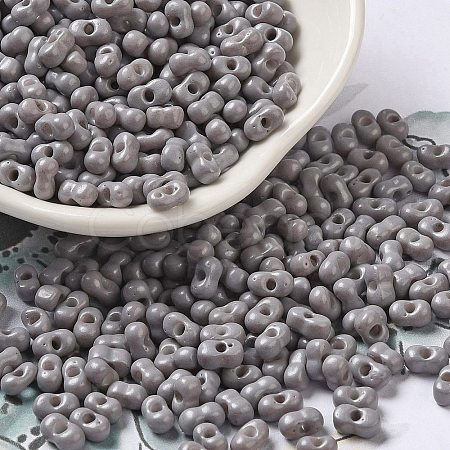 Baking Paint Glass Seed Beads SEED-K009-01A-16-1