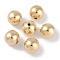 CCB Plastic Round Beads, Golden, 11.5mm, Hole: 2mm