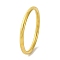 Ion Plating(IP) 304 Stainless Steel Bangles for Women, Golden, Inner Diameter: 2-1/2 inch(6.2cm)