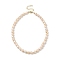 Natural Pearl Beaded Necklaces for Women, PeachPuff, 15.28 inch(38.8cm)