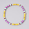 Bohemian Style Round Bead Handmade Fashion Women's Bracelet, 6-7/8 inch(17.5cm)