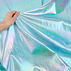 Rainbow Gradient Imitation Leather Fabric AJEW-WH0314-291C-3