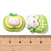 Opaque Resin Decoden Cat Cabochons RESI-R448-04-3