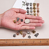 Fashewelry 32Pcs 16 Styles Tibetan Style Alloy Beads FIND-FW0001-13-13