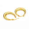 Brass Hoop Earrings EJEW-F250-03-G-3