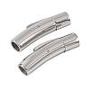 316 Surgical Stainless Steel Magnetic Screw Clasps for Bracelet Making X-STAS-A021-5mm-2