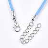 Waxed Cord Necklace Making X-NCOR-T001-29-3