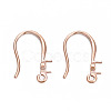 316 Surgical Stainless Steel Hook with Rhinestone Settings and Horizontal Loop STAS-N092-134RG-1