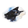 20Pcs Moonlit Cat Waterproof PET Self-Adhesive Decorative Stickers DIY-M053-04B-3