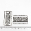 Tibetan Style Alloy Buckles TIBE-Q077-29AS-RS-3