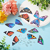 Pandahall DIY Butterfly Wing Earring Makint Kit FIND-TA0002-80-14