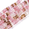 Tigerskin Glass Beads Strands G-I265-06-1
