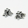 Tibetan Style Alloy Charms X-TIBE-S301-027AS-RS-1