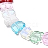 Transparent Glass Beads Strands GLAA-F114-03D-3