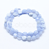 Natural Blue Lace Agate Beads Strands G-E483-62A-2
