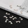 304 Stainless Steel Letter Charms STAS-O072-J-5