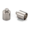 Smooth Surface 201 Stainless Steel Cord Ends STAS-R063-93-2