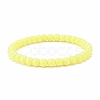 Candy Color Acrylic Round Beaded Stretch Bracelet for Women BJEW-JB08052-4