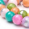 Natural Jade Beads Strands X-G-G833-10mm-14-3