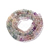 Gradient Color Natural Colorful Fluorite Beads Strands G-NH0034-A02-01-4