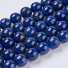 Natural Lapis Lazuli Beads Strands X-G-G423-10mm-A-1