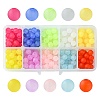 Transparent Acrylic Ball Beads FACR-CJ0001-02-1