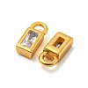 Real 18K Gold Plated 925 Sterling Silver Charms STER-K176-03E-G-3