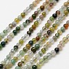 Natural Indian Agate Bead Strands X-G-A130-2mm-K06-1