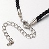 Nylon Cord Necklace Making MAK-J004-17C-2