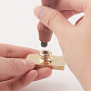 Wax Seal Brass Stamp Head AJEW-WH0215-022-4