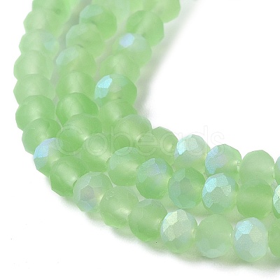 Transparent Glass Beads Strands EGLA-A044-T2mm-MB09-1