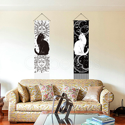 Polyester Wall Hanging Tapestry AJEW-WH0399-058-1